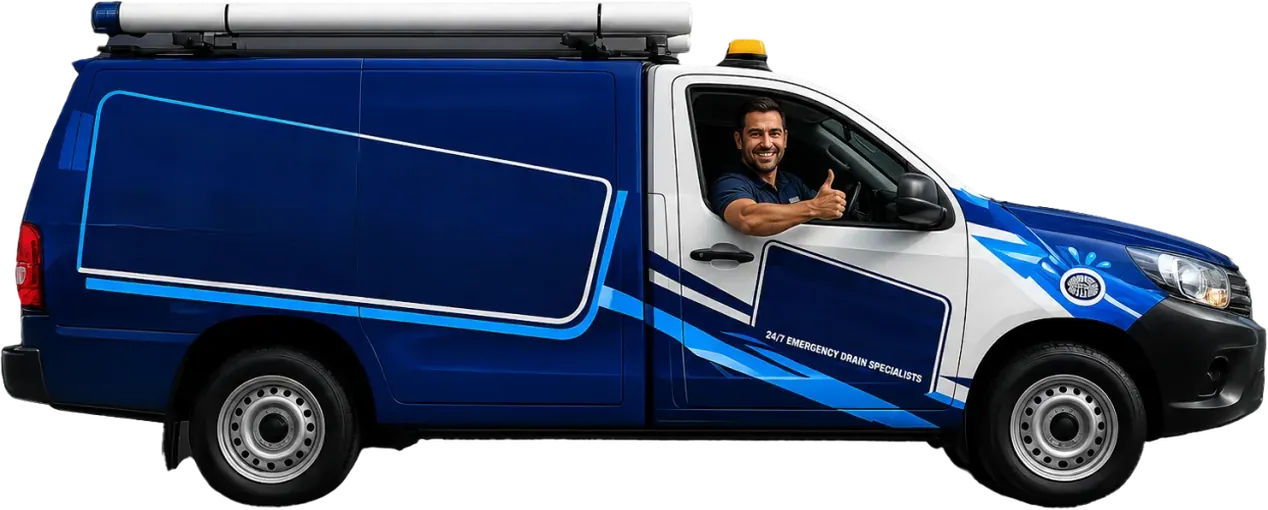 A licensed Ryde plumber heading out in the service van