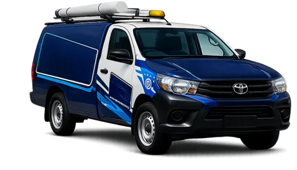 Service van on its way to a Ryde job